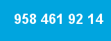 958 461 92 14 958 461 92 14